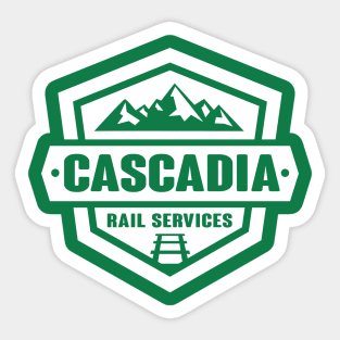 Custom Design - Cascadia Rail Services Sticker